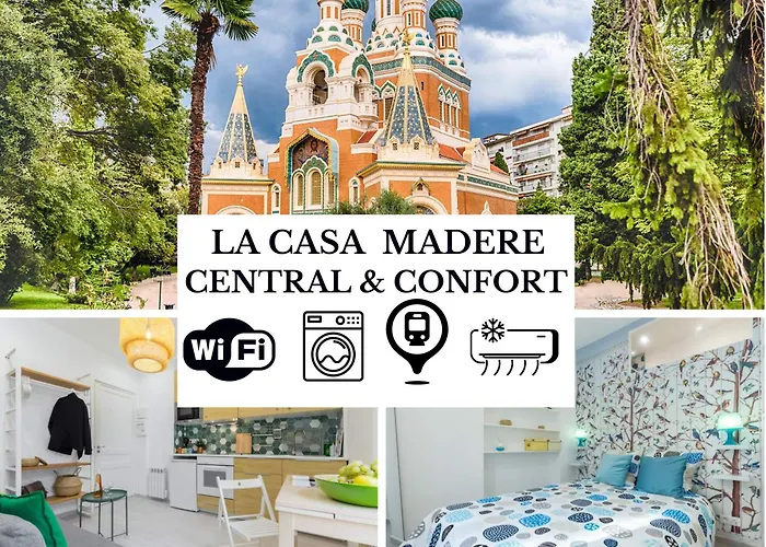 La Casa Madere- Centre Ville Pres Gare - Wifi -Confort Et Cosy Pres Des Transports En Communs